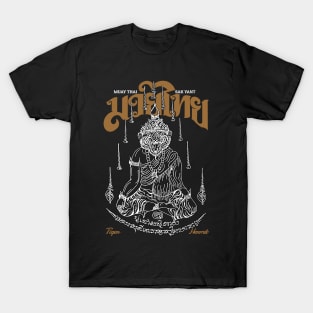 Muay Thai Sak Yant Hermit Tiger T-Shirt